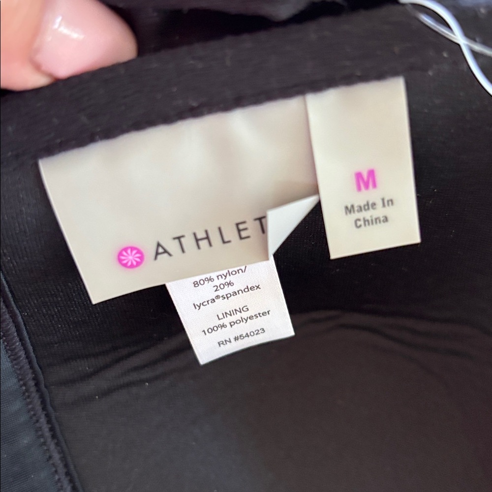 Athleta Geometric Black and White Bikini - Picture 4 of 6